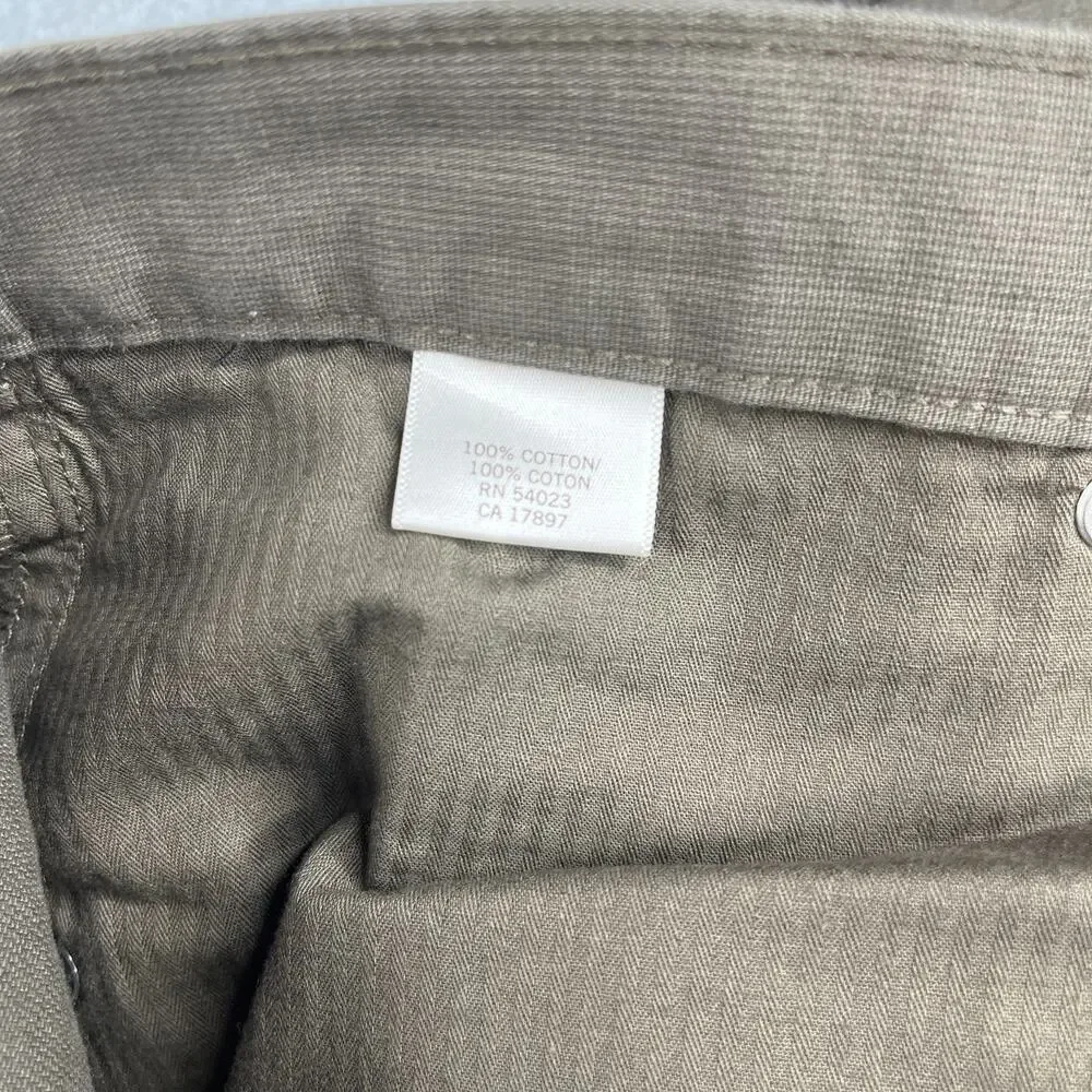 Banana Republic 5 Pocket Pants Mens 32x32 Brown Casual Classic